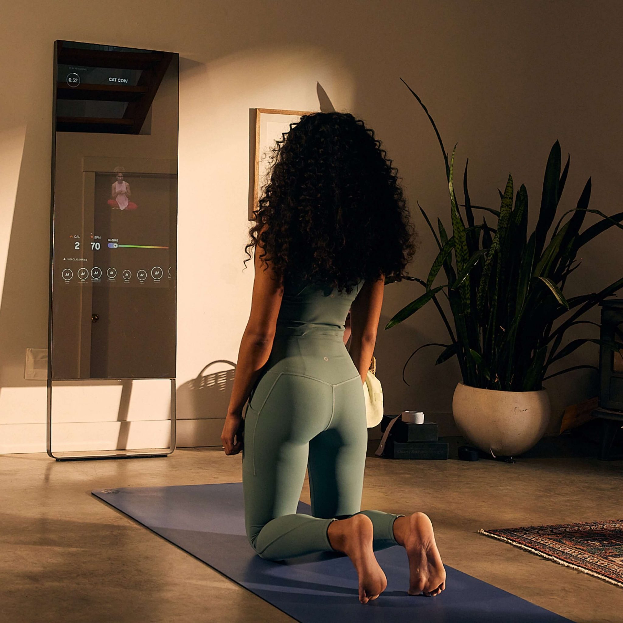 lululemon x Mirror Campaign Monday Creative