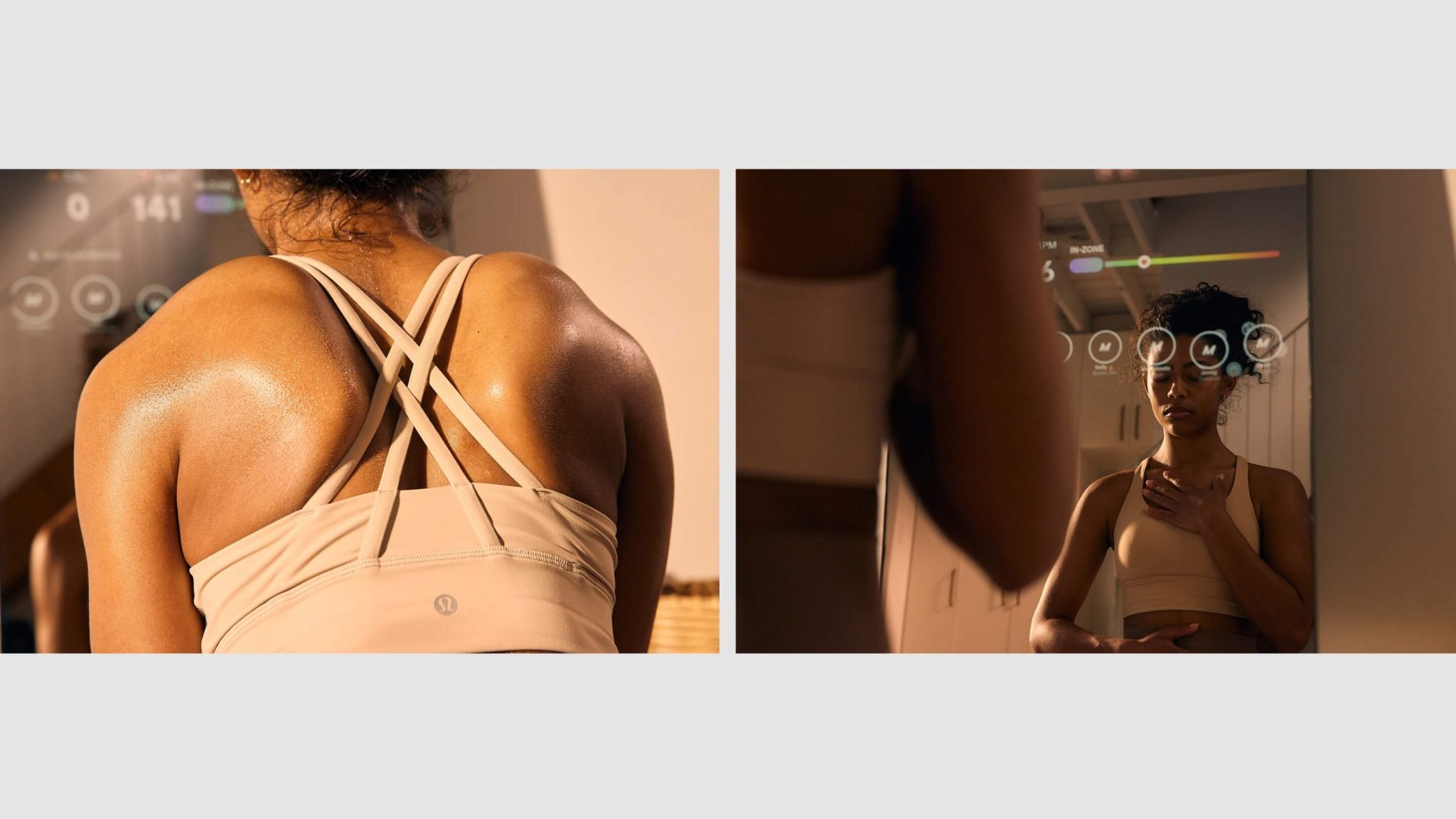 lululemon x Mirror Campaign Monday Creative